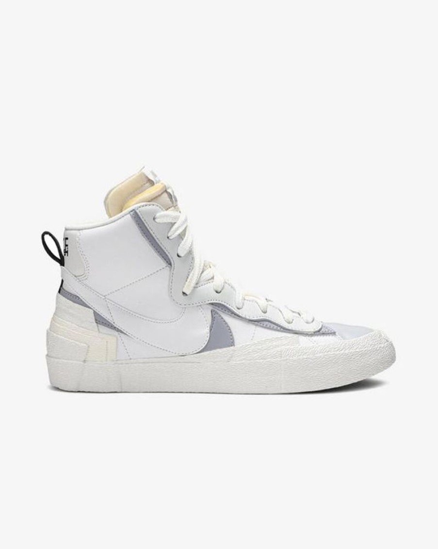 Secret Sneaker Store Online Nike X Sacai Mid Blazer White Wolf Grey | Nike