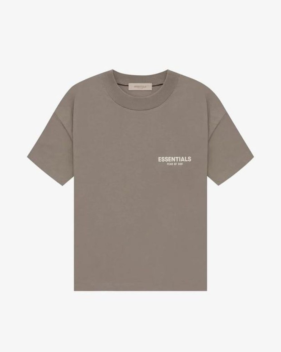 Secret Sneaker Store Online Fog Essentials Ss22 Chest Logo Desert Taupe Tee | Streetwear