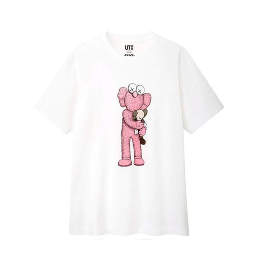 Secret Sneaker Store Online Kaws X Uniqlo Pink Bff Tee White (Jpn Sizing) | Streetwear