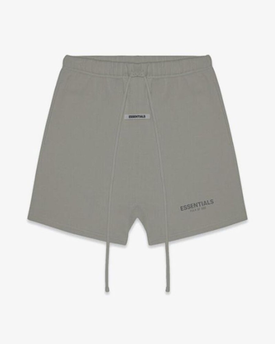 Secret Sneaker Store Online Fog Essentials Fw20 Reflective Logo Cement Shorts | Streetwear