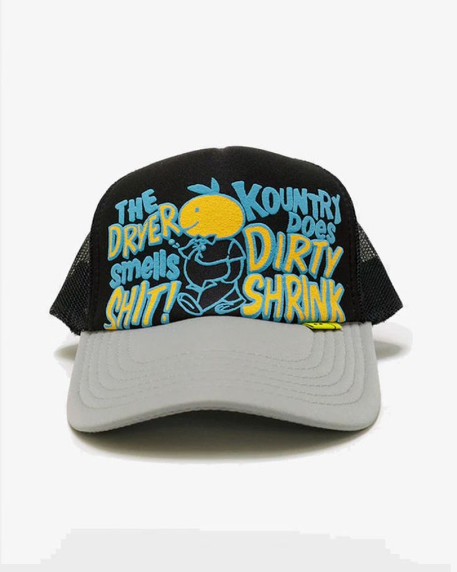 Secret Sneaker Store Online Kapital Kountry Dirty Shrink Cap Black | Caps