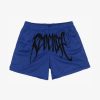 Secret Sneaker Store Online Revenge Embroidered Shorts Blue (New) - | Streetwear