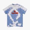 Secret Sneaker Store Online Travis Scott Astroworld No Bystanders Blue Tie Dye Tee | Streetwear