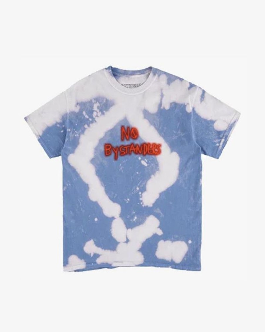 Secret Sneaker Store Online Travis Scott Astroworld No Bystanders Blue Tie Dye Tee | Streetwear