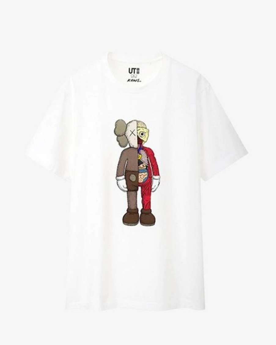 Secret Sneaker Store Online Kaws X Uniqlo Flayed Tee White (Jpn Sizing) | Streetwear