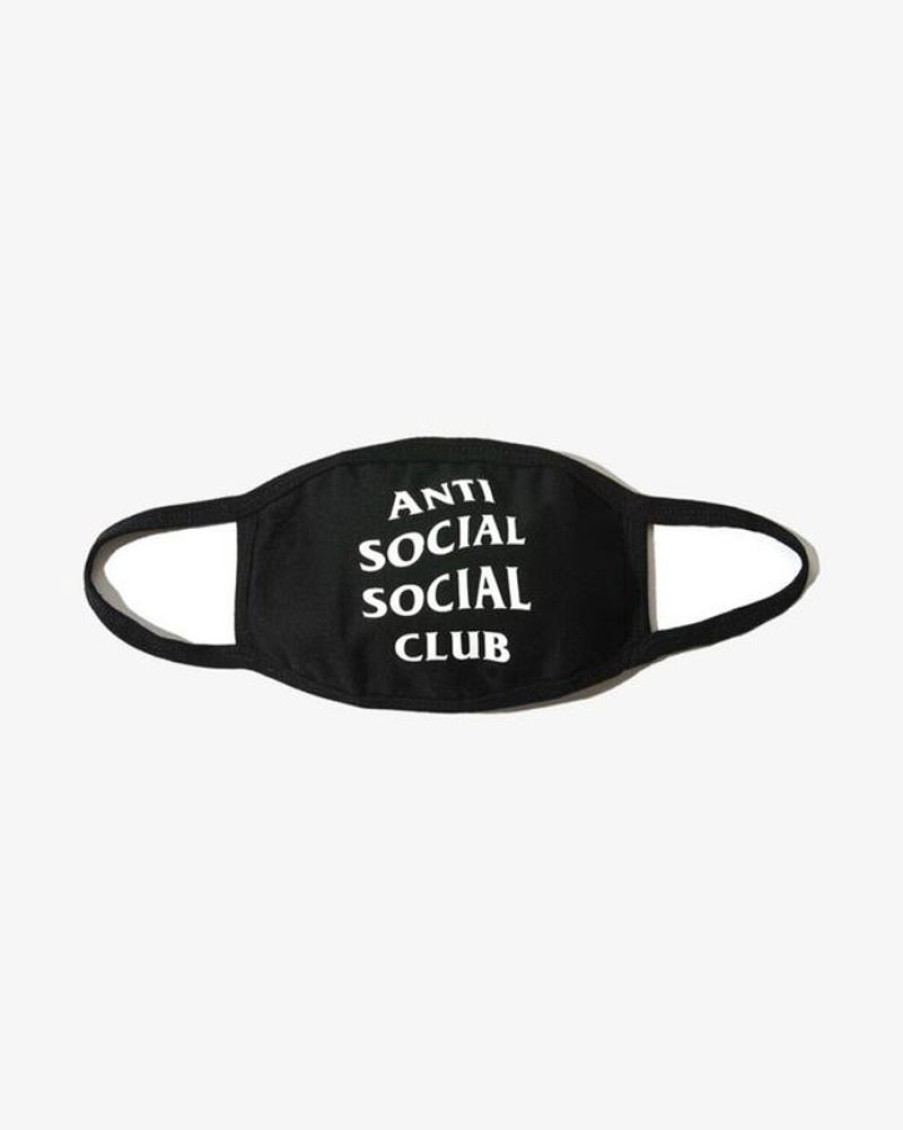 Secret Sneaker Store Online Assc Medical Logo Black Face Mask (New) One Size (New) | Face Masks