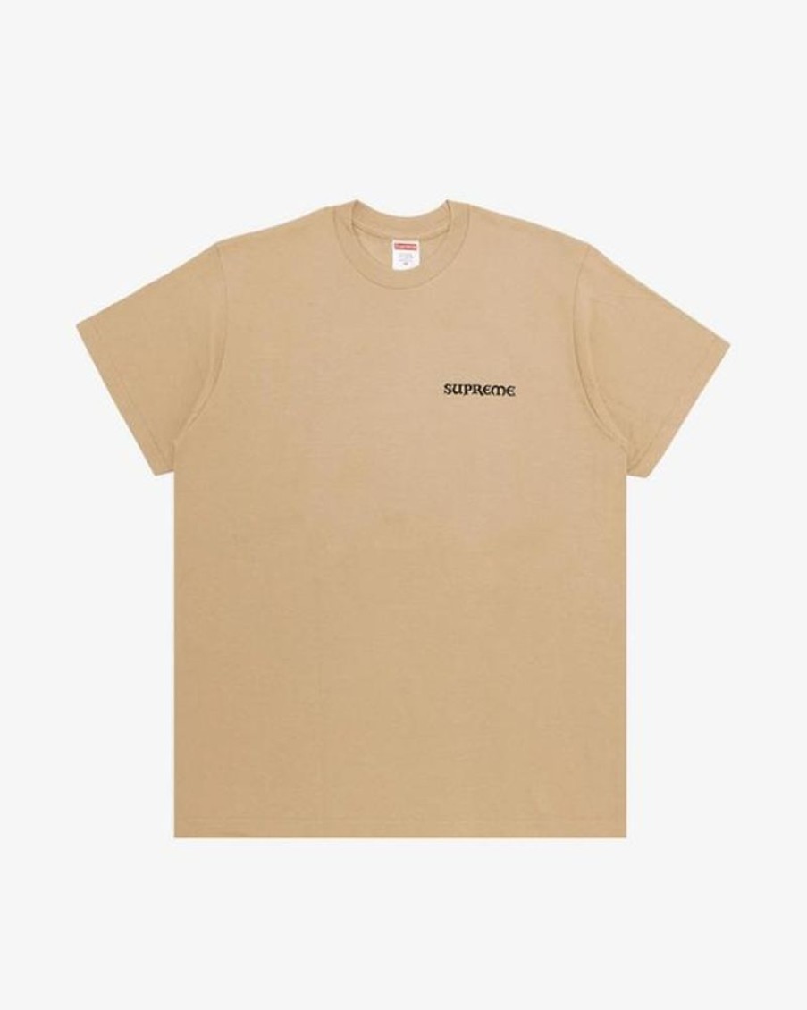 Secret Sneaker Store Online Supreme Fw23 Worship Tee Khaki (New) | Streetwear