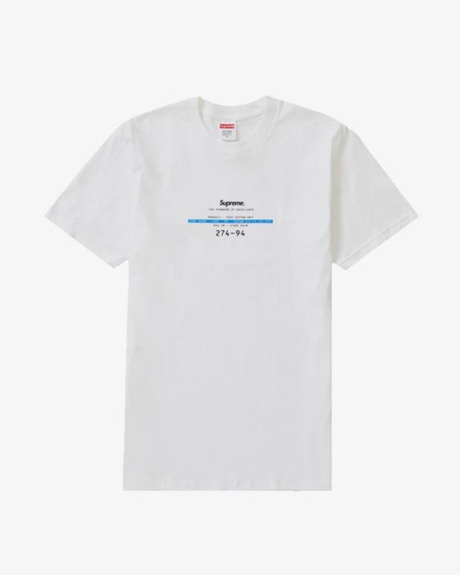 Secret Sneaker Store Online Supreme Ss24 Standard White Tee | Streetwear