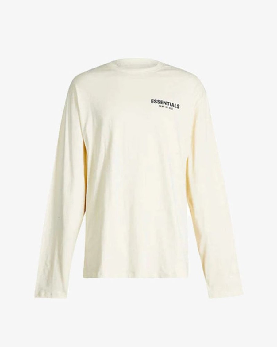 Secret Sneaker Store Online Fog Essentials 2019 Basic Logo Cream Long Sleeve | Streetwear