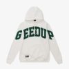 Secret Sneaker Store Online Geedup Team Logo Hoodie White Green | Streetwear