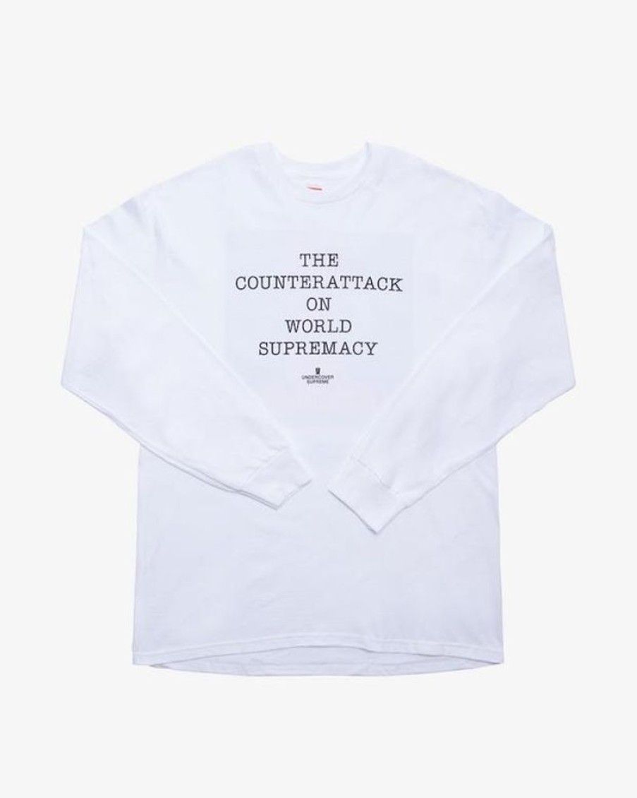 Secret Sneaker Store Online Supreme X Undercover X Public Enemy Counterattack White Long Sleeve (New) | Streetwear