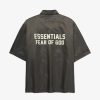 Secret Sneaker Store Online Fog Essentials Ss22 Off Black Nylon Shirt Kids | Kids Apparel