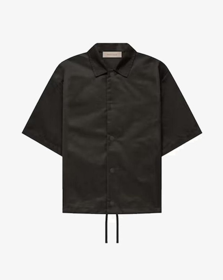 Secret Sneaker Store Online Fog Essentials Ss22 Off Black Nylon Shirt Kids | Kids Apparel
