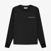 Secret Sneaker Store Online Fog Essentials Fw21 Chest Reflective Logo Black Long Sleeve | Streetwear