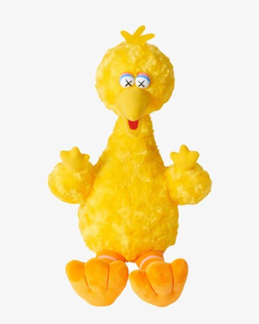 Secret Sneaker Store Online Kaws X Sesame Street Big Bird Yellow Plush - | Plushies