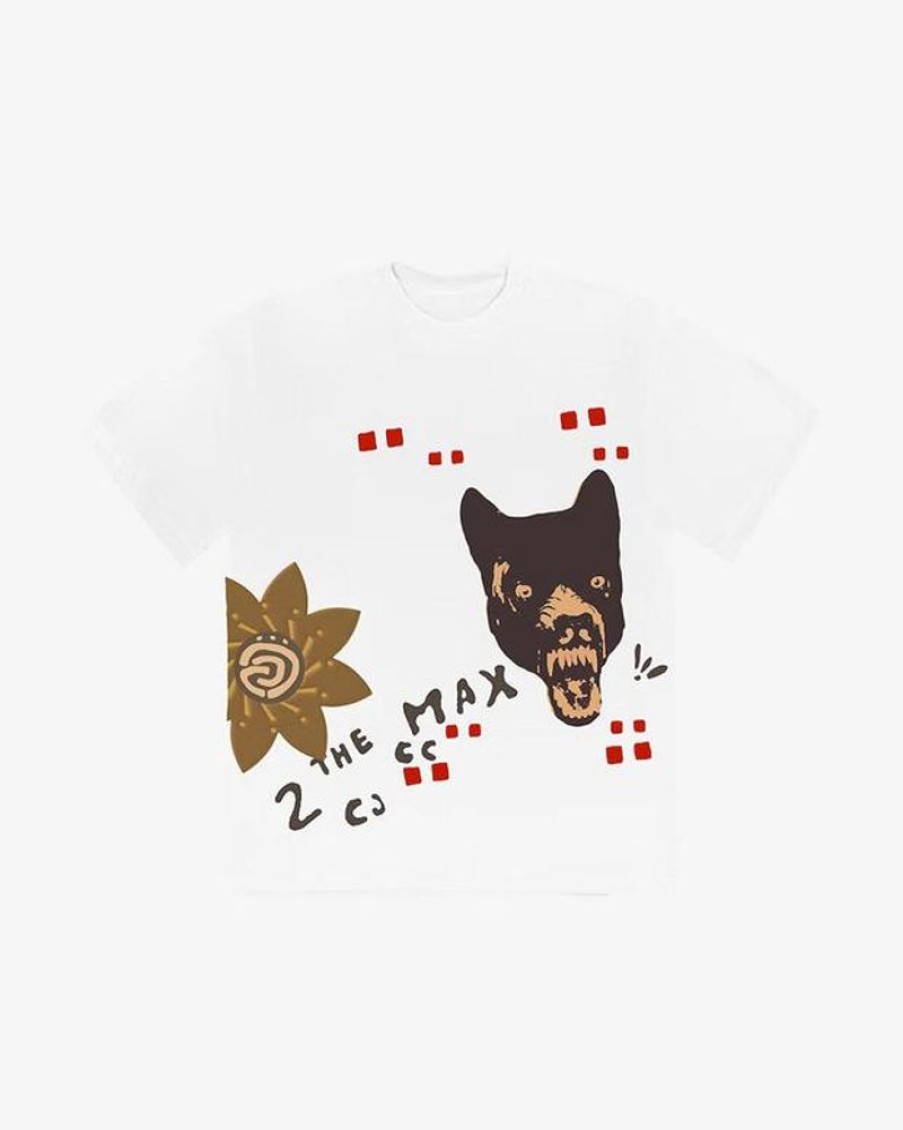 Secret Sneaker Store Online Travis Scott Cactus Jack Wolf Tee White (New) | Streetwear