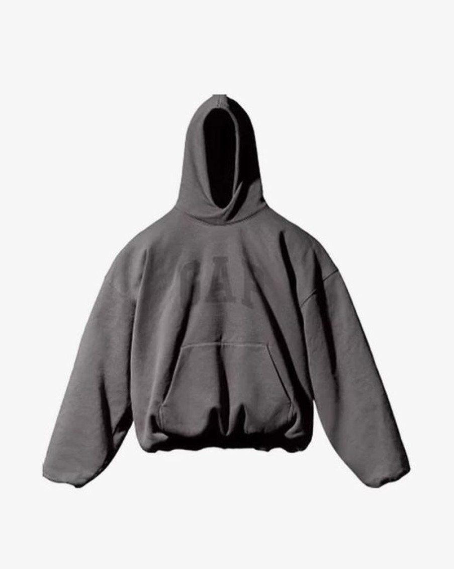 Secret Sneaker Store Online Yeezy Gap Engineered By Balenciaga Dove Dark Grey Hoodie | Streetwear