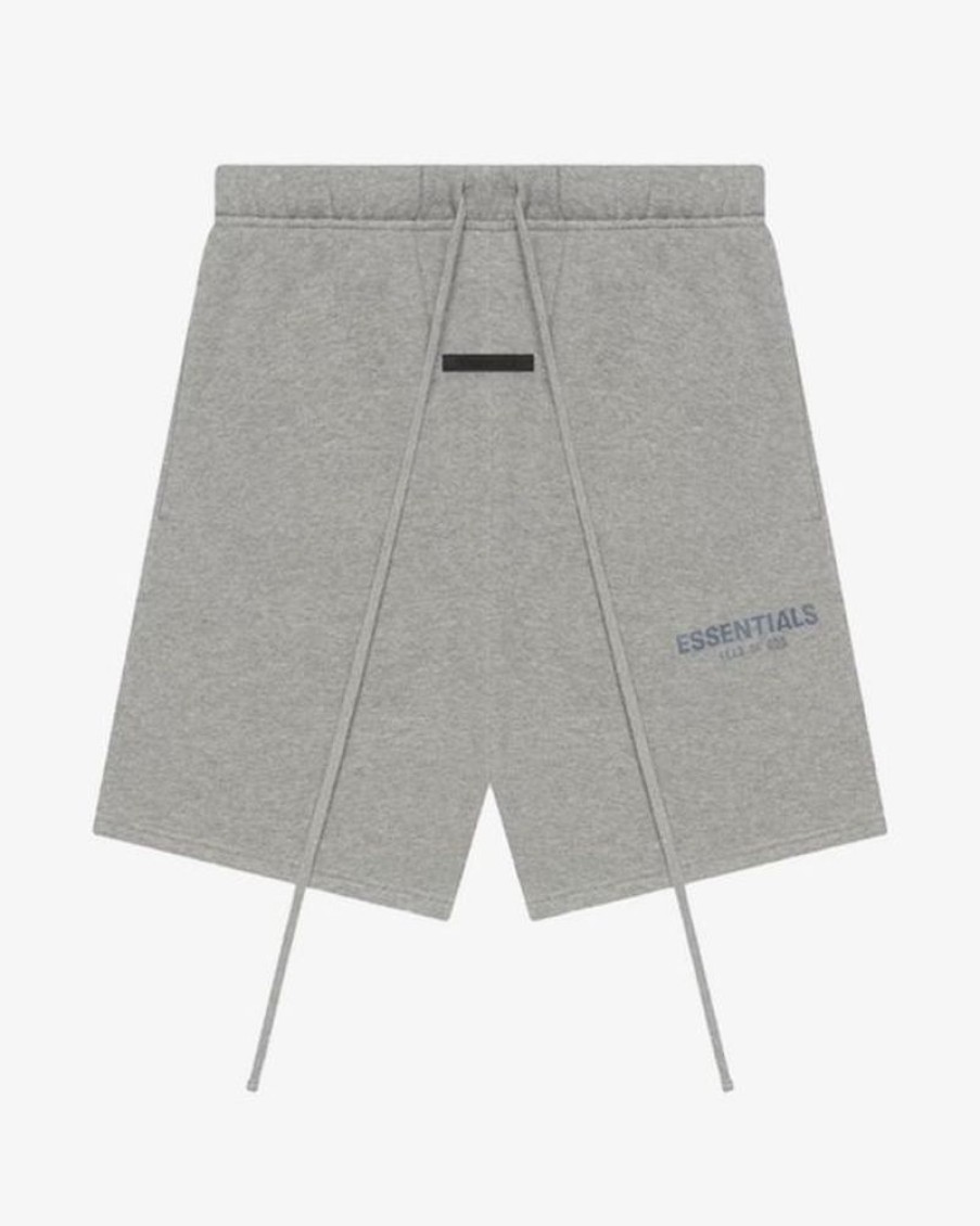 Secret Sneaker Store Online Fog Essentials Ss21 Reflective Logo Heather Oatmeal Shorts | Streetwear