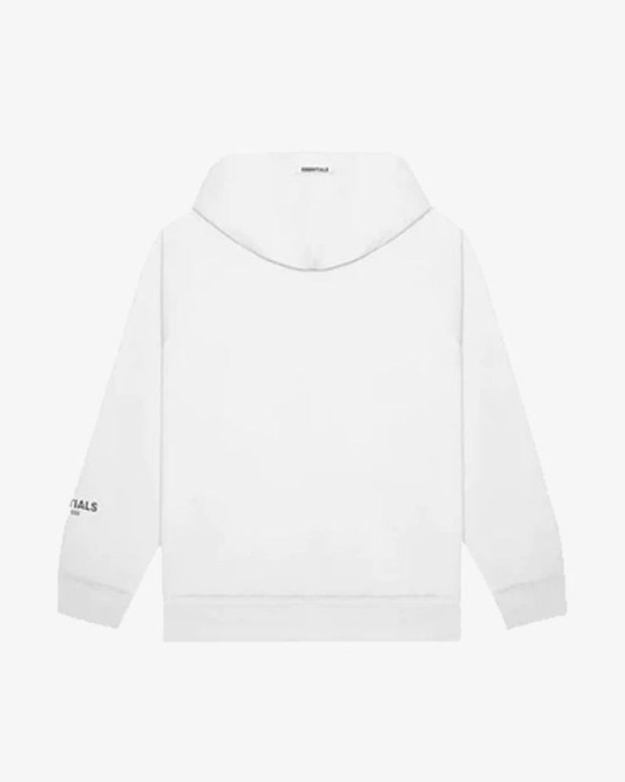 Secret Sneaker Store Online Fog Essentials Ss20 Silicon Applique Hoodie White | Hoodies