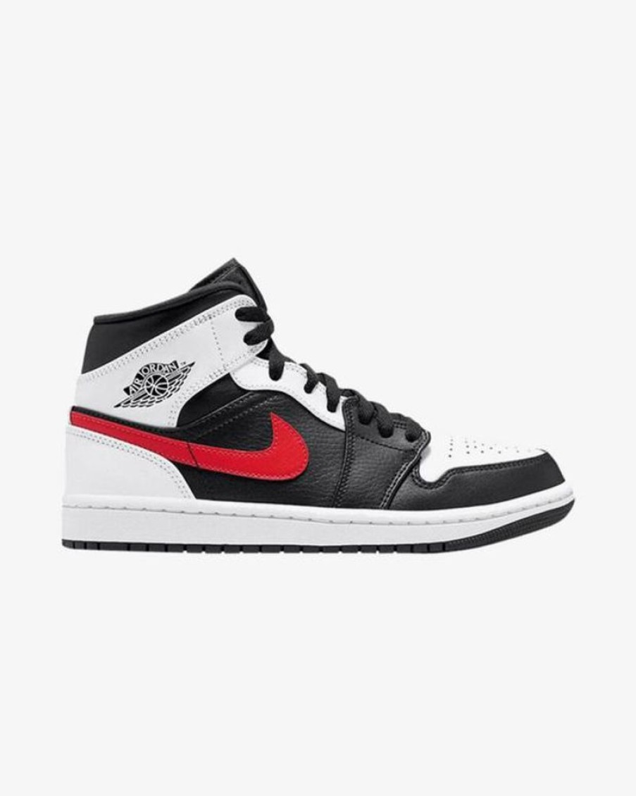 Secret Sneaker Store Online Nike Air Jordan1 Mid Black Chile Red Gs | Nike