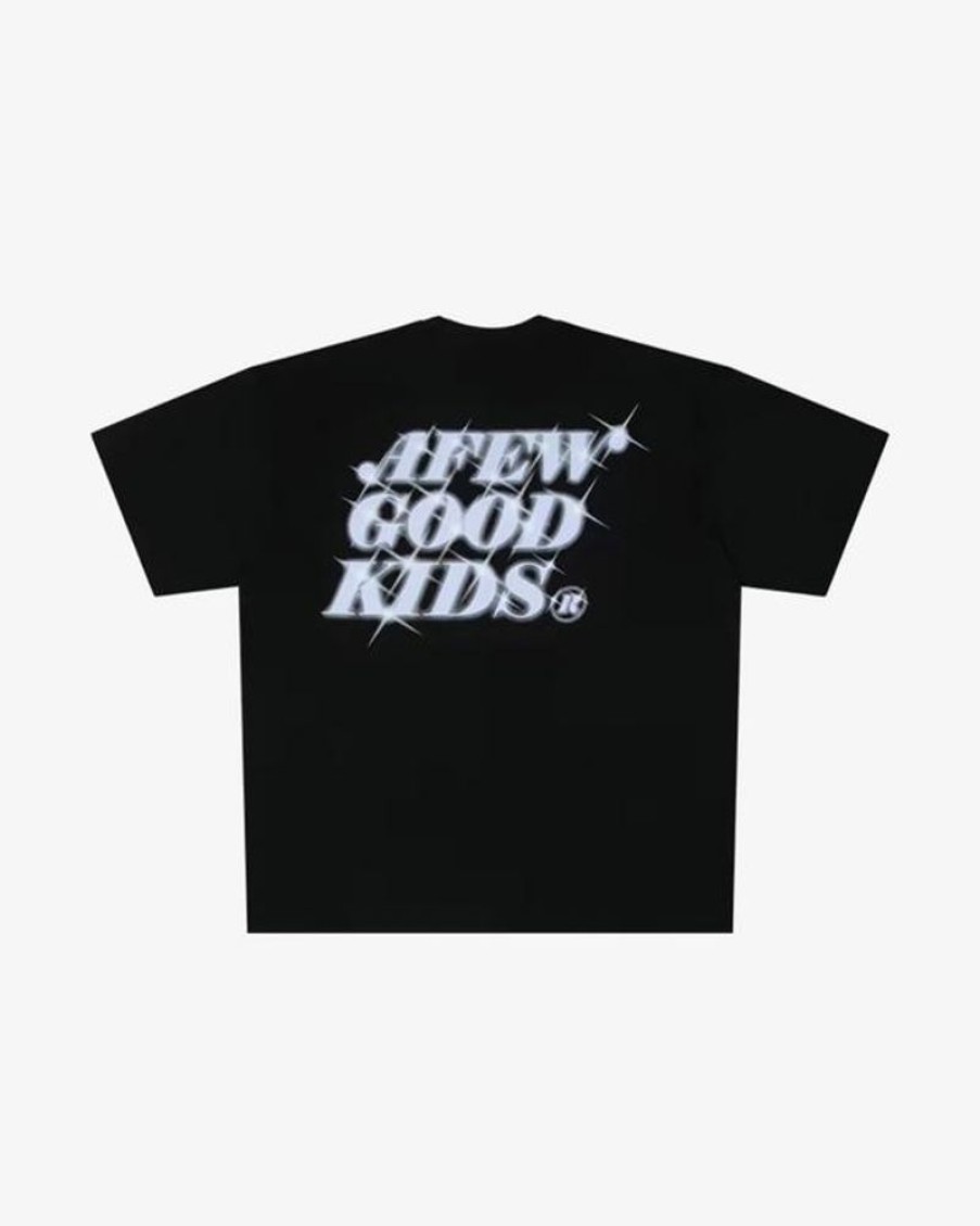 Secret Sneaker Store Online A Few Good Kids Ss23 Flash Logo Purple Black Tee (New) | Streetwear