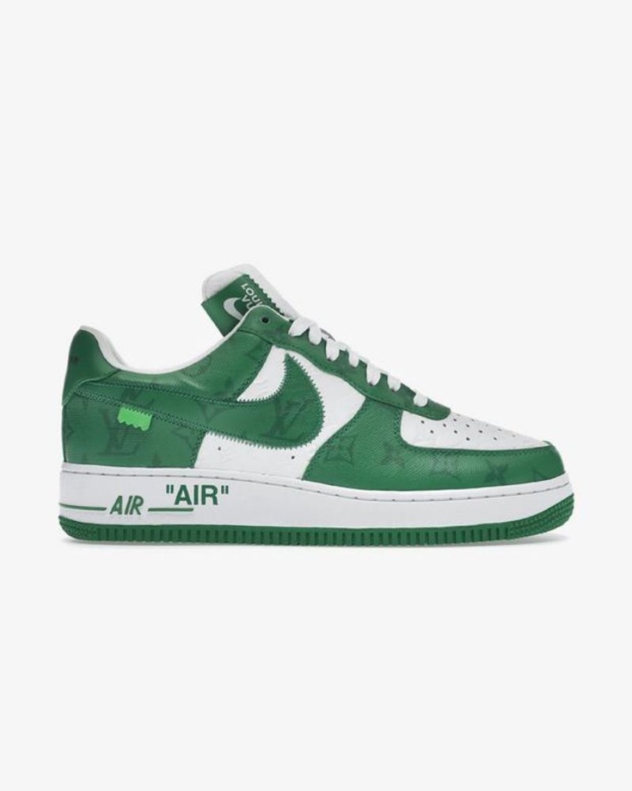 Secret Sneaker Store Online Nike X Louis Vuitton Air Force1 Low White Green | Nike