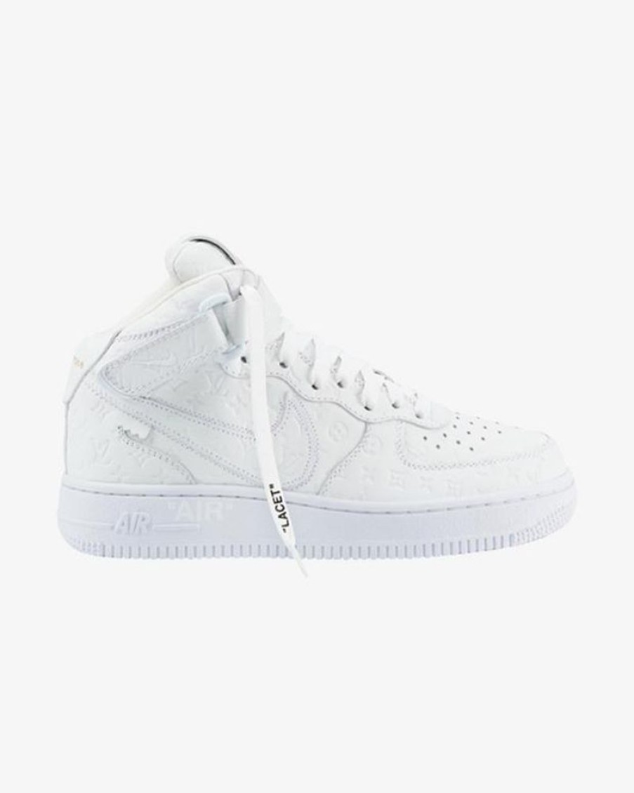Secret Sneaker Store Online Nike X Louis Vuitton Air Force1 Mid White (New) | Nike