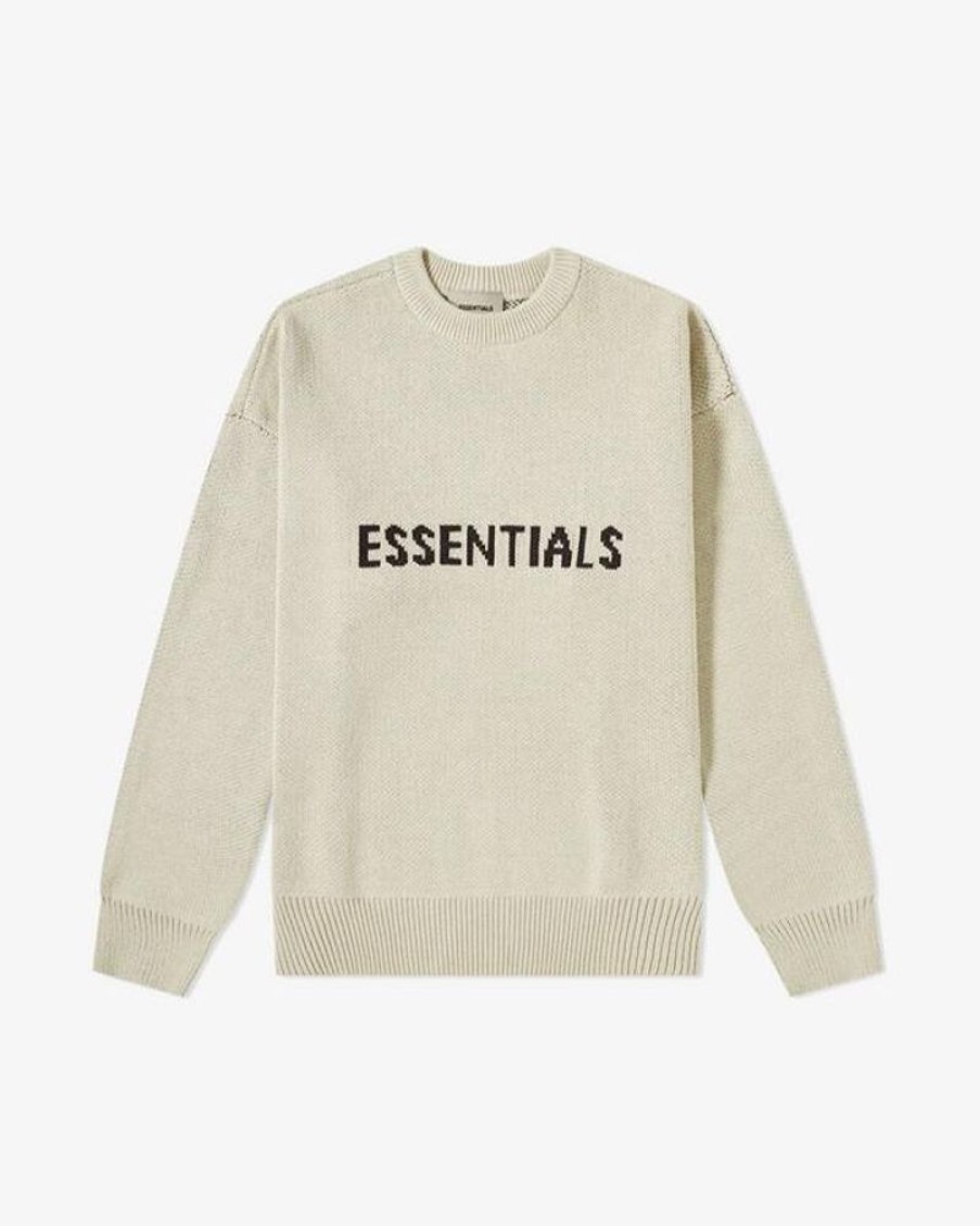 Secret Sneaker Store Online Fog Essentials Ss20 Knit Sweater Moss | Streetwear