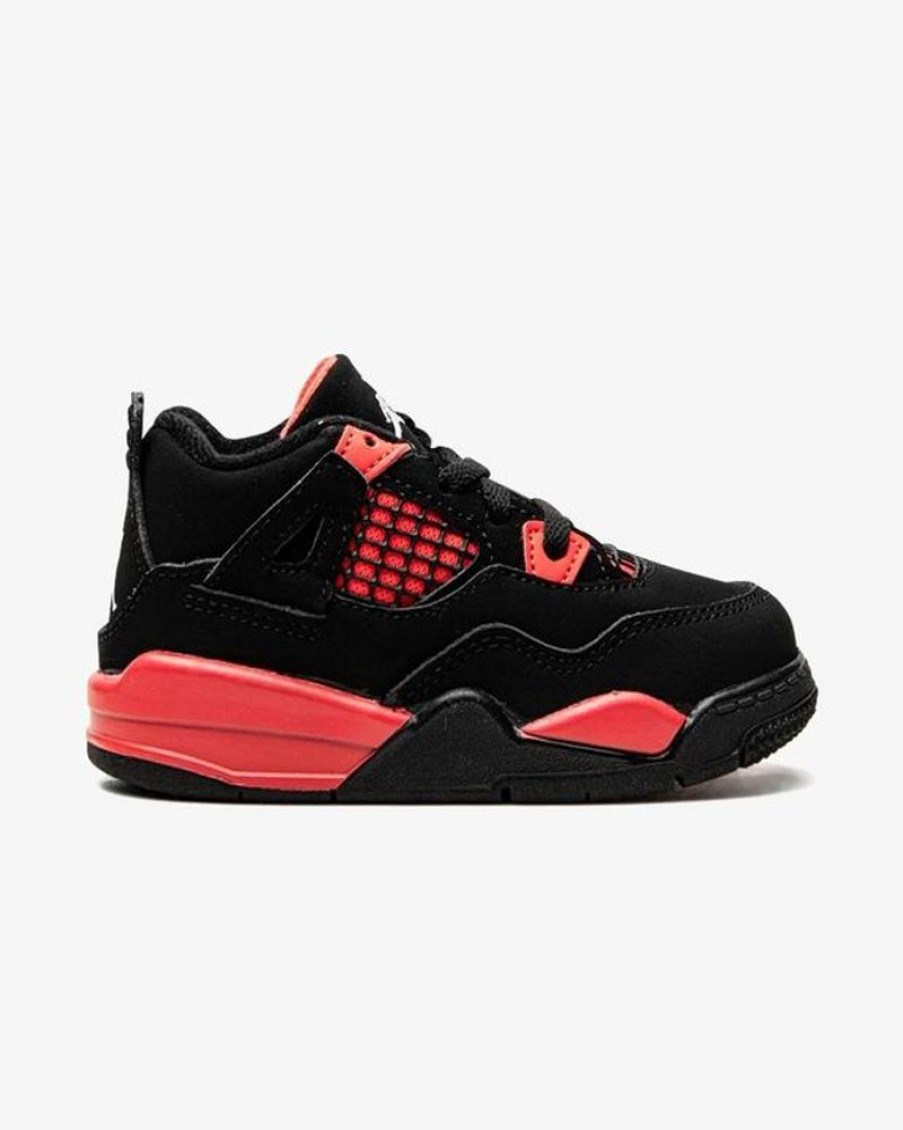 Secret Sneaker Store Online Nike Air Jordan4 Retro Red Thunder Toddler | Kids Footwear