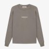 Secret Sneaker Store Online Fog Essentials Ss22 Crewneck Relaxed Desert Taupe | Streetwear