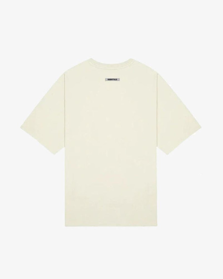Secret Sneaker Store Online Fog Essentials Ss20 Silicon Applique Logo Cream Tee | Tees