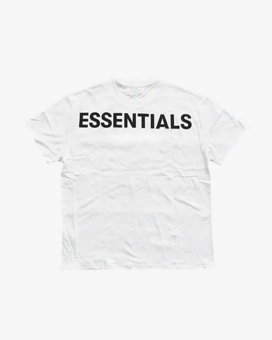 Secret Sneaker Store Online Fog Essentials 2019 Reflective Logo White Tee (New) | Tees