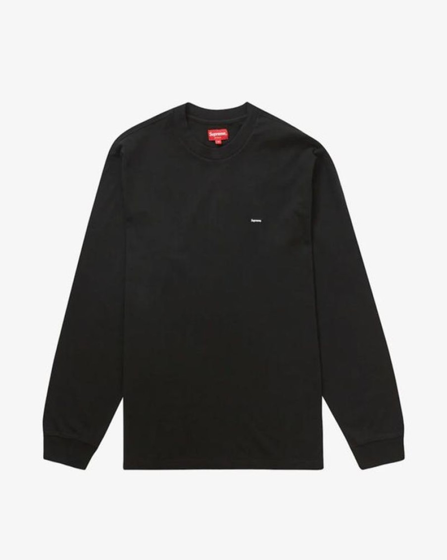 Secret Sneaker Store Online Supreme Ss23 Black Small Box Long Sleeve Tee (New) | Streetwear