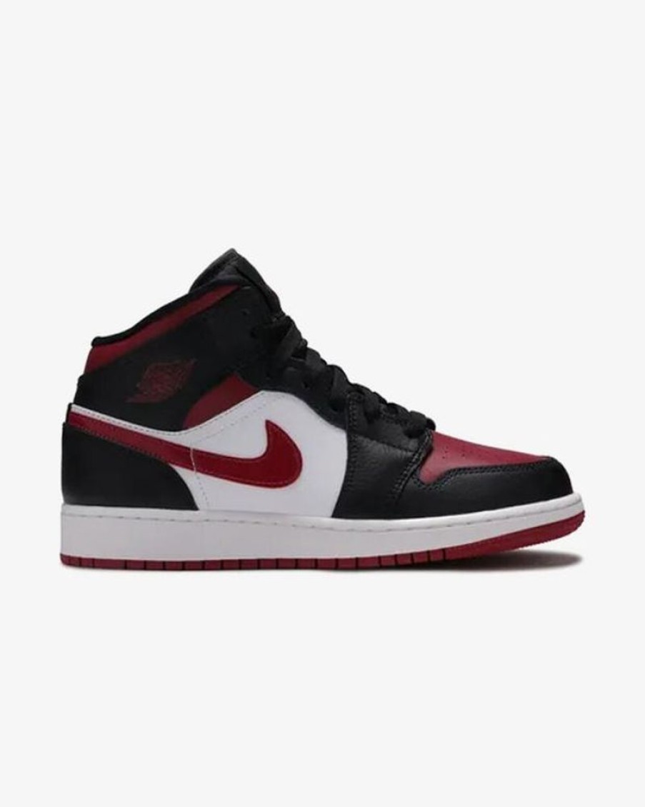 Secret Sneaker Store Online Nike Air Jordan1 Mid Bred Toe Gs | Air Jordan