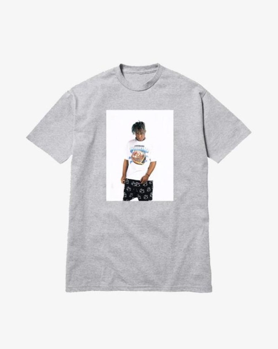 Secret Sneaker Store Online Revenge X Juicewrld Photo Grey Tee (New) | Streetwear
