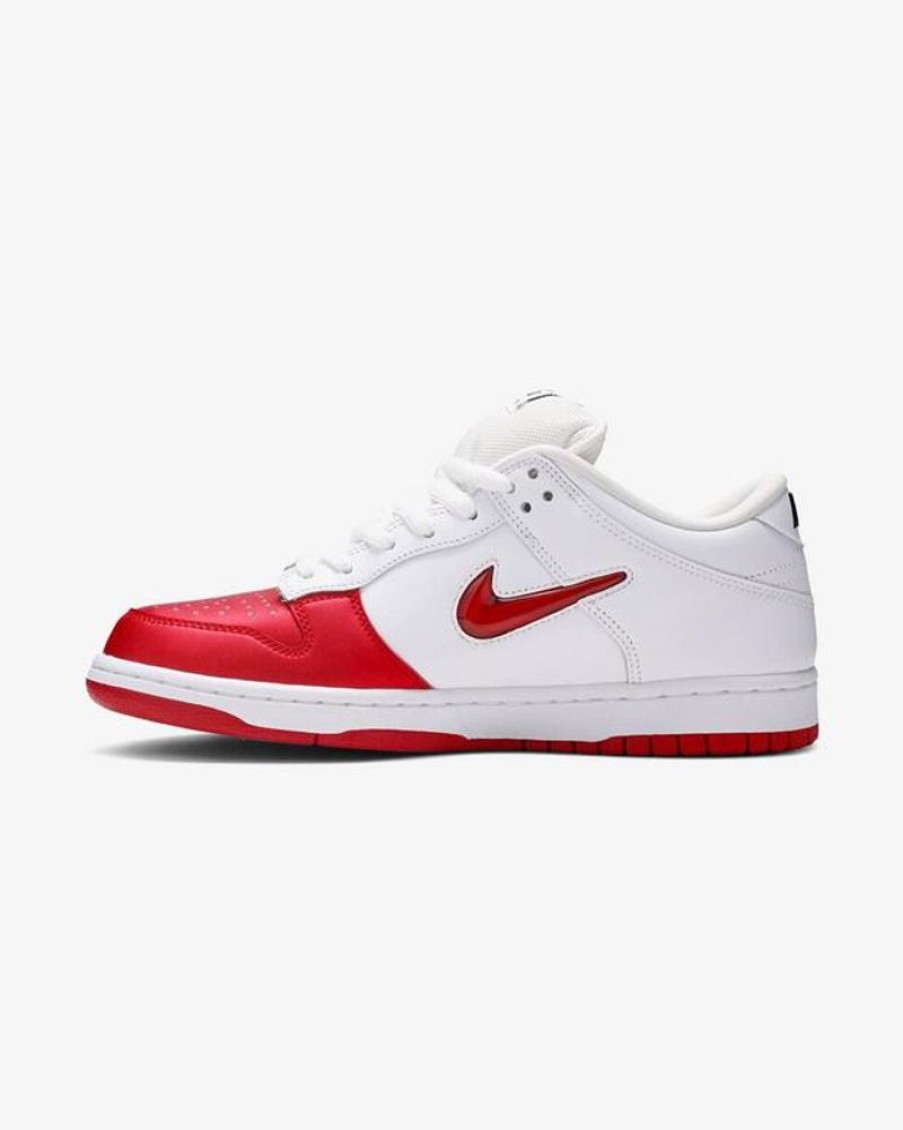 Secret Sneaker Store Online Nike X Supreme Sb Dunk Low Jewel Swoosh Red - | Nike