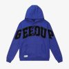 Secret Sneaker Store Online Geedup Team Logo Hoodie Royal Blue Black | Streetwear