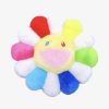 Secret Sneaker Store Online Takashi Murakami Flower Plush / Cushion 30Cm Rainbow White Yellow (New) | Plushies