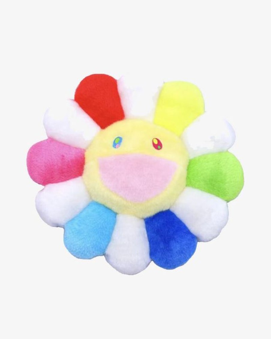 Secret Sneaker Store Online Takashi Murakami Flower Plush / Cushion 30Cm Rainbow White Yellow (New) | Plushies