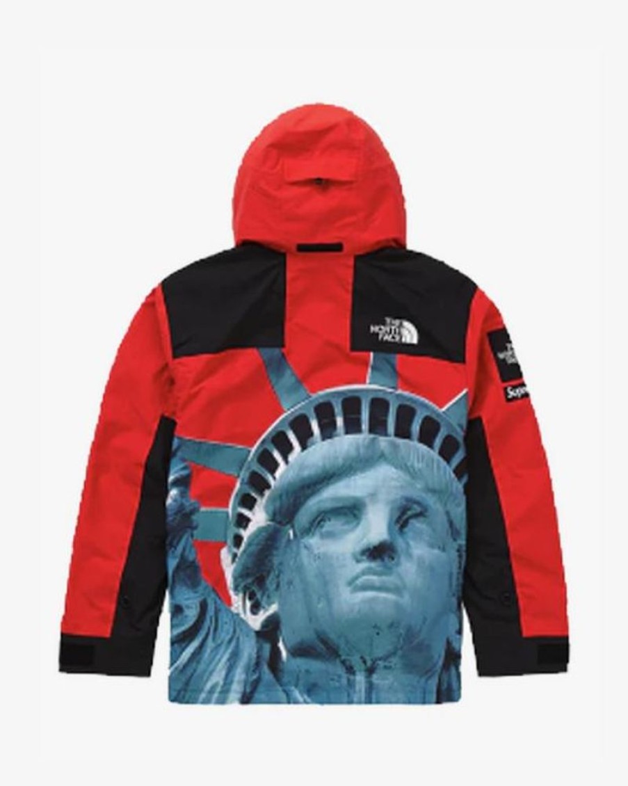 Secret Sneaker Store Online Supreme X The North Face Fw19 Statue Of Liberty Red Mountain Parka Jacket - | Streetwear