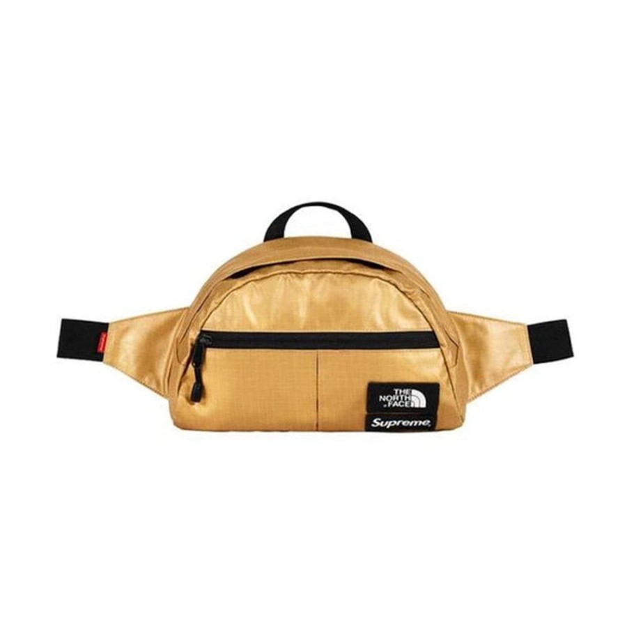 Secret Sneaker Store Online Supreme X Tnf Waist Bag Gold - | Bags