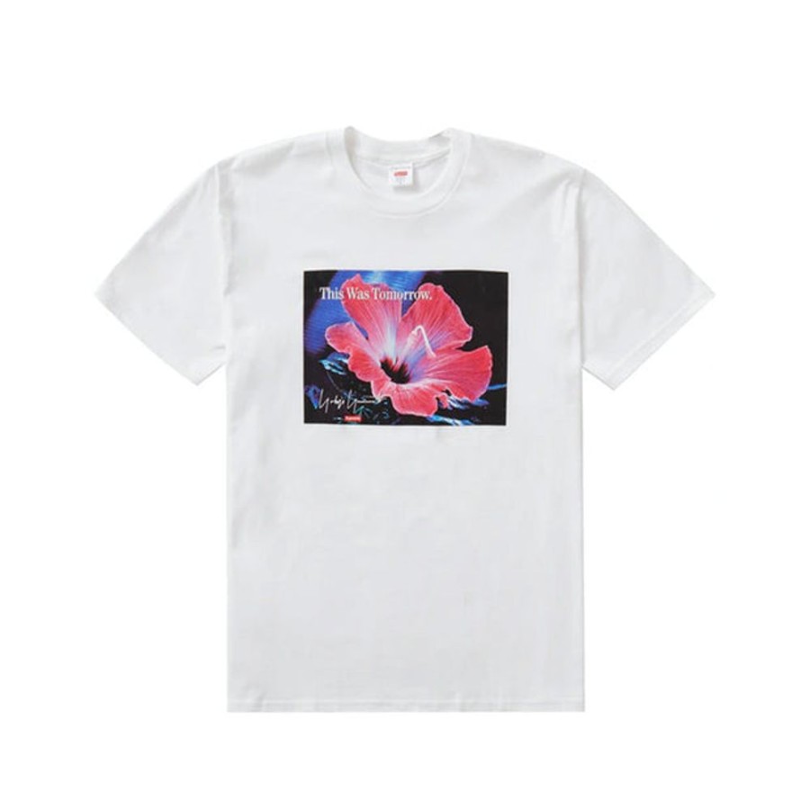Secret Sneaker Store Online Supreme X Yohji Yamamoto Fw20 This Was Tomorrow Tee White | Streetwear