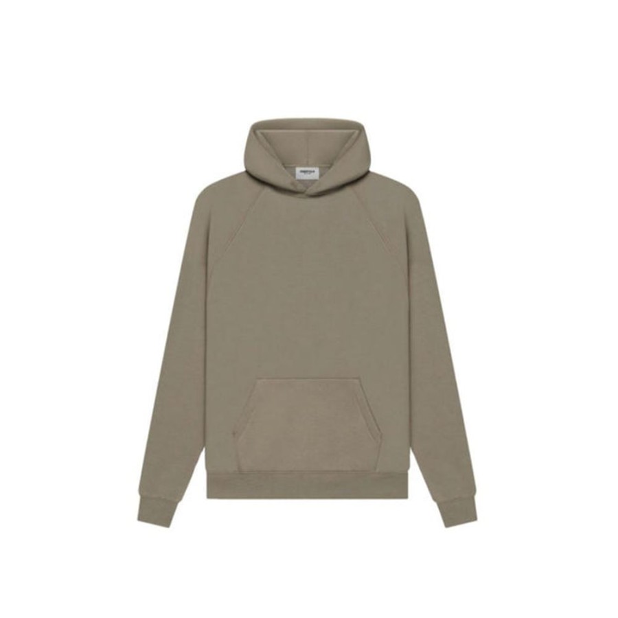 Secret Sneaker Store Online Fog Essentials Ss21 Silicon Applique Logo Taupe Hoodie | Hoodies
