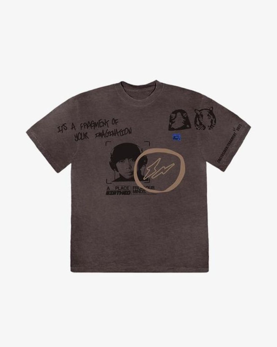 Secret Sneaker Store Online Travis Scott Cactus Jack For Fragment Hiroshi Brown Pepper Tee (New) | Streetwear