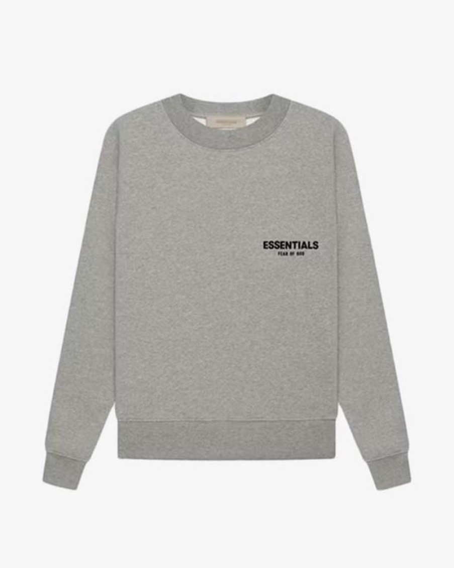 Secret Sneaker Store Online Fog Essentials Ss22 Dark Oatmeal Crewneck | Streetwear
