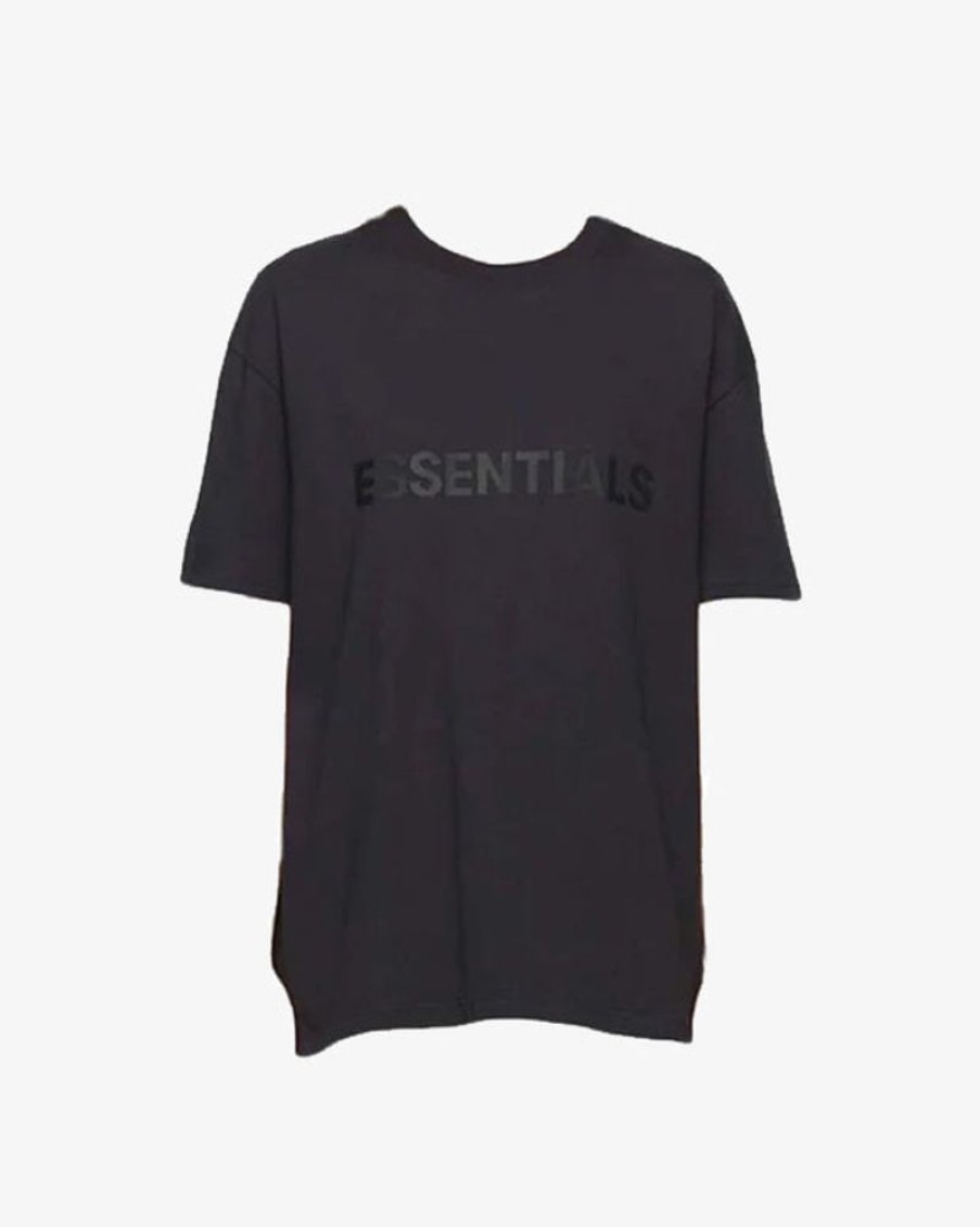 Secret Sneaker Store Online Fog Essentials Ss20 Silicon Applique Tee Dark Navy | Tees