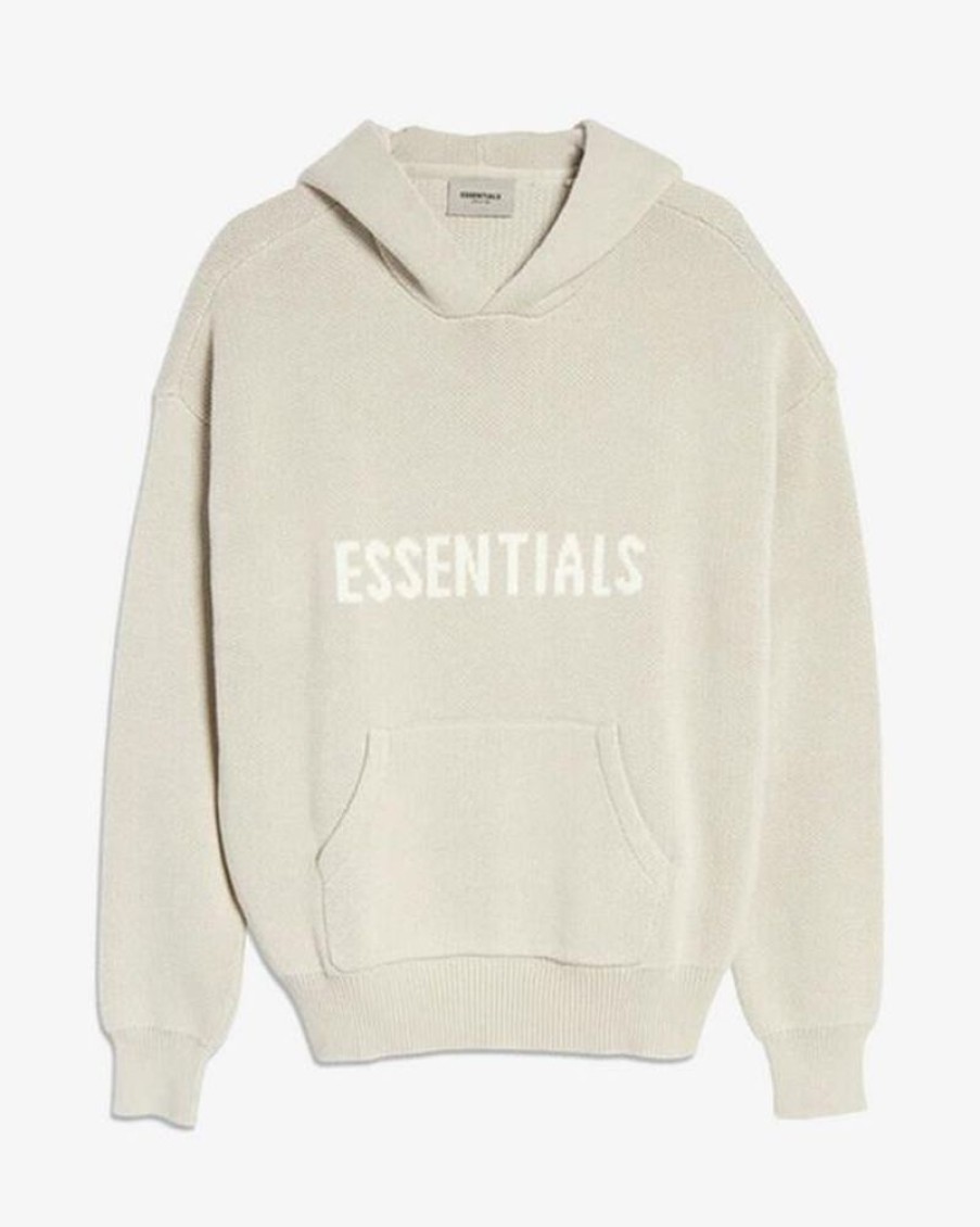Secret Sneaker Store Online Fog Essentials Ss21 Knit Hoodie Nordstrom Exclusive Stone | Hoodies