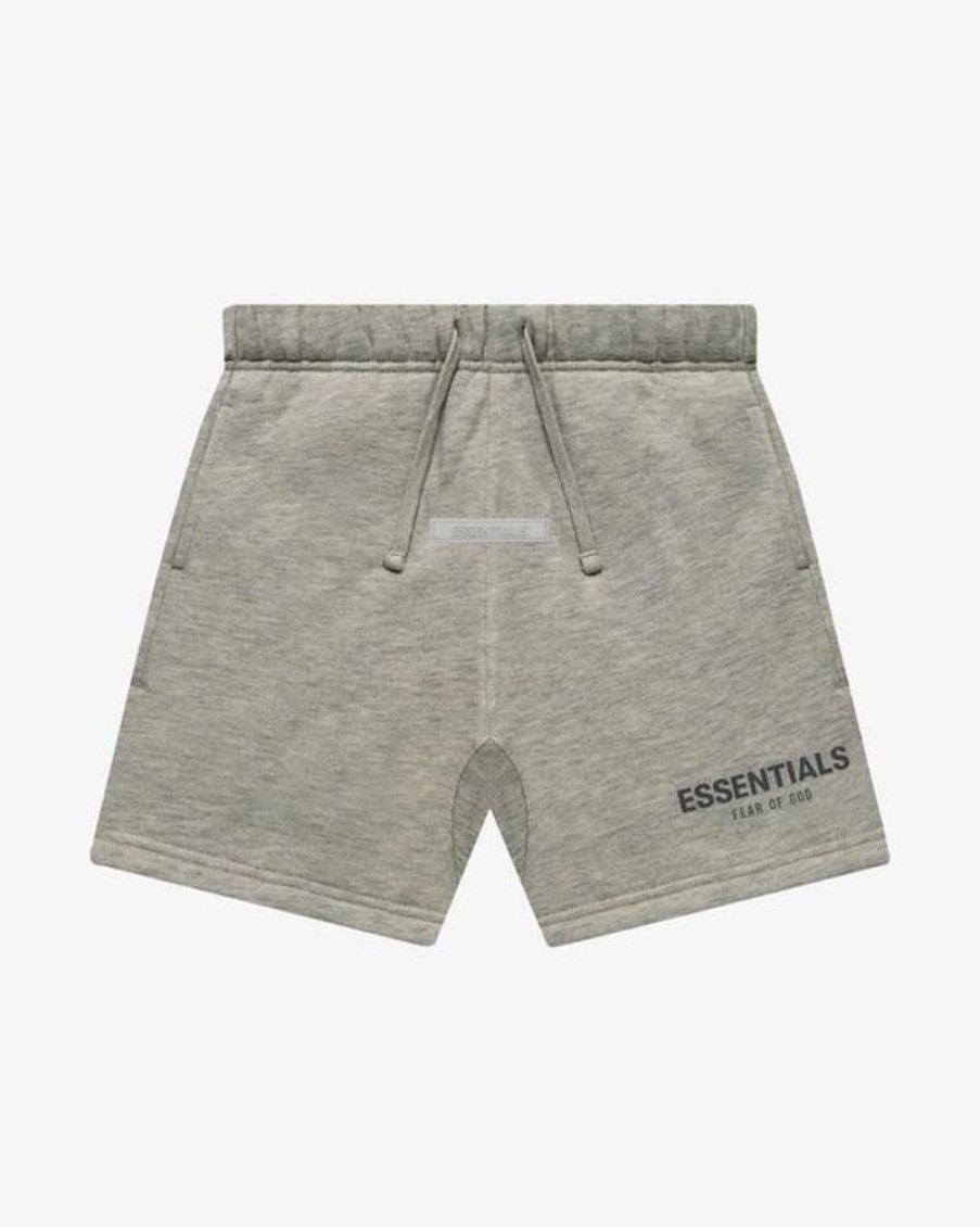 Secret Sneaker Store Online Fog Essentials Fw21 Dark Heather Oatmeal Kids Shorts | Kids Apparel