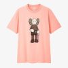 Secret Sneaker Store Online Kaws X Uniqlo Companion Pink Tee (New) | Streetwear