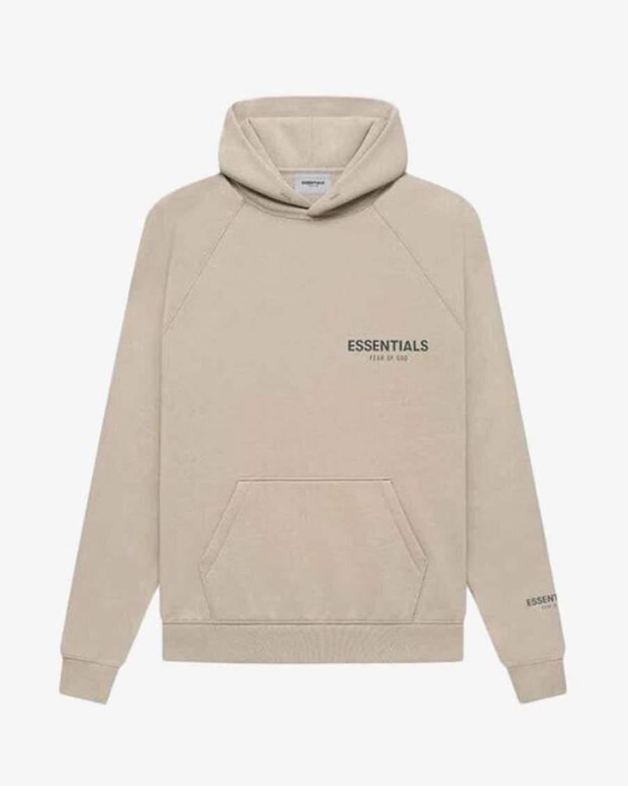 Secret Sneaker Store Online Fog Essentials Fw21 Chest Logo Tan Hoodie - | Hoodies